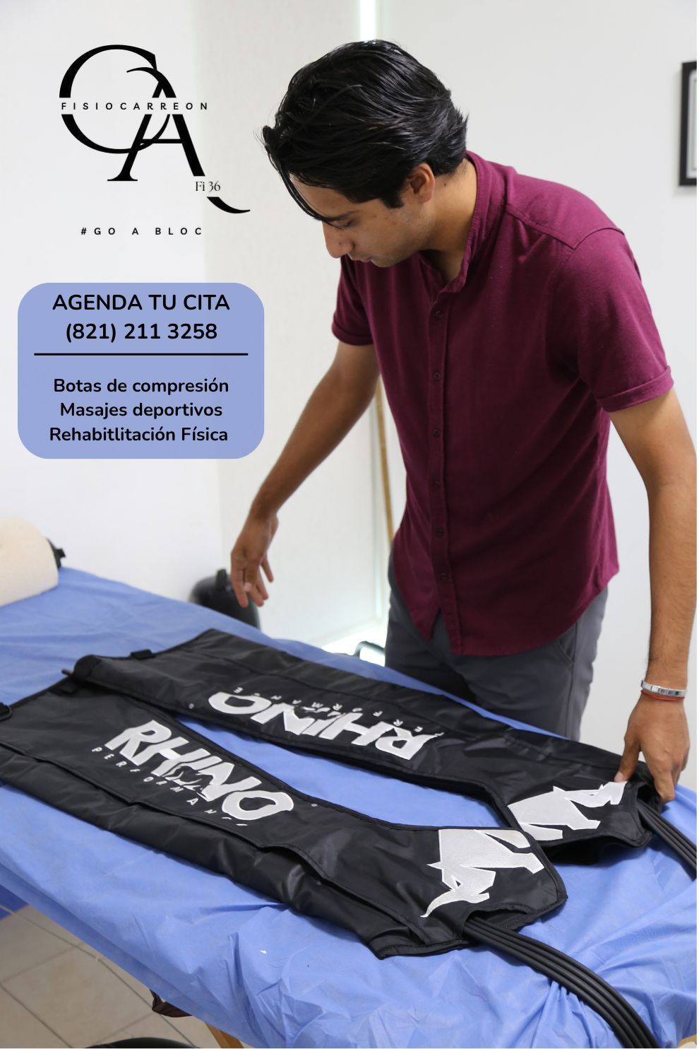 Servicio: Botas de compresión